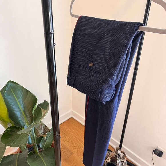 Gucci Navy Blue Trousers - Picture 1 of 6